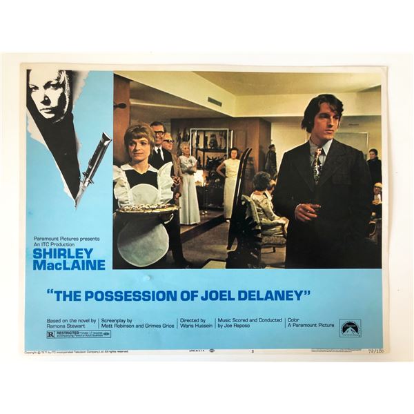 The Possession of Joel Delaney original 1972 vintage lobby card