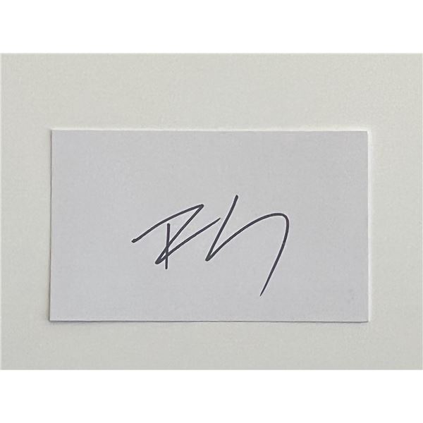 Robert Cray original signature