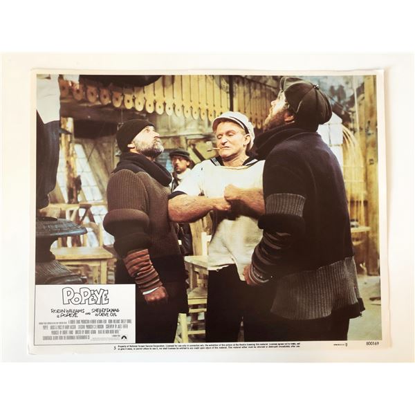 Popeye original 1980 vintage lobby card
