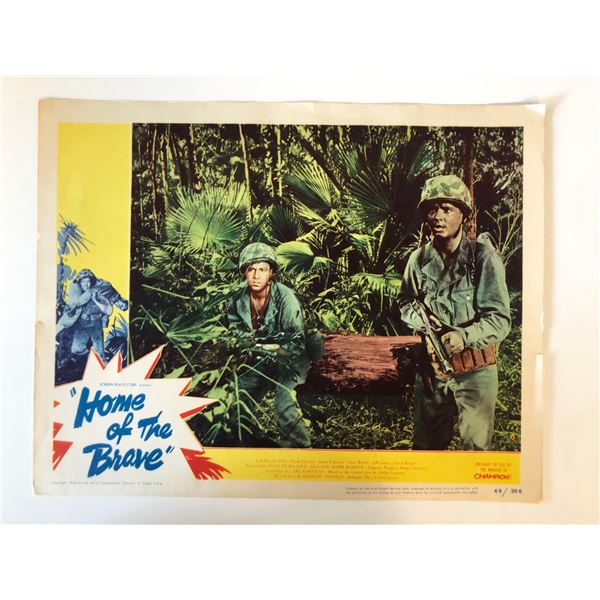 Home of the Brave original 1949 vintage lobby card