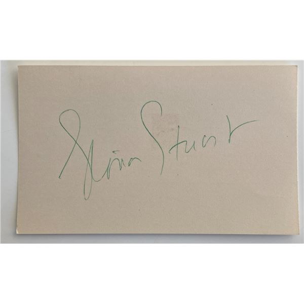 Gloria Stuart original signature