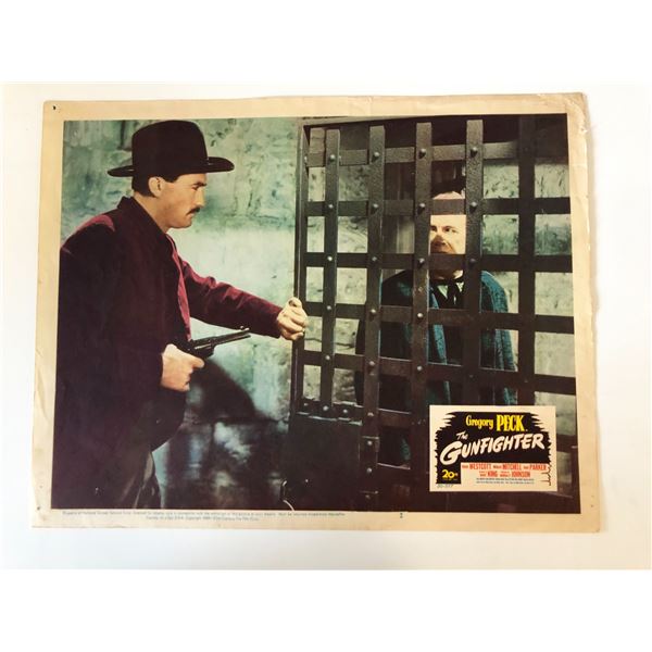 The Gunfighter original 1950 vintage lobby card