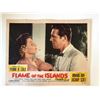 Image 1 : Flame of the Islands original 1955 vintage lobby card