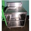 Image 1 : Perlick 7055A-D Green Tier Underbar Glass Rack Storage Unit w/ Drainboard Top