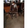 Image 2 : Qty 8 Bar Height Chairs w/ Upholstered Seats & Backs 17" x 16" x 42"H