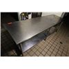 Image 1 : Metal Work Table w/ Undershelf 76" x 30" x 35"