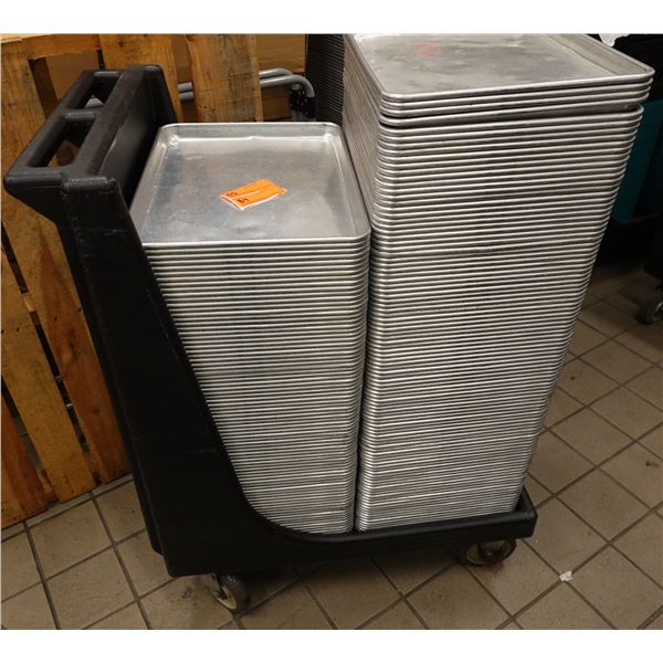Cambro CD1826H Rolling Tray Cart 28" x 20" x 38"H (trays not included)