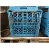 Image 2 : Qty 13 Carlisle Plastic Dish Racks w/ Metal Sorters 19.5" x 19.5"