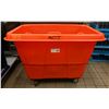 Image 1 : Rolling Orange Bin Marked KOI w/ Misc Hoses 46" x 28" x 34"H