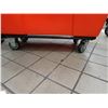 Image 7 : Rolling Orange Bin Marked KOI 46" x 28" x 34"H