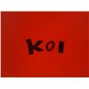 Image 8 : Rolling Orange Bin Marked KOI 46" x 28" x 34"H