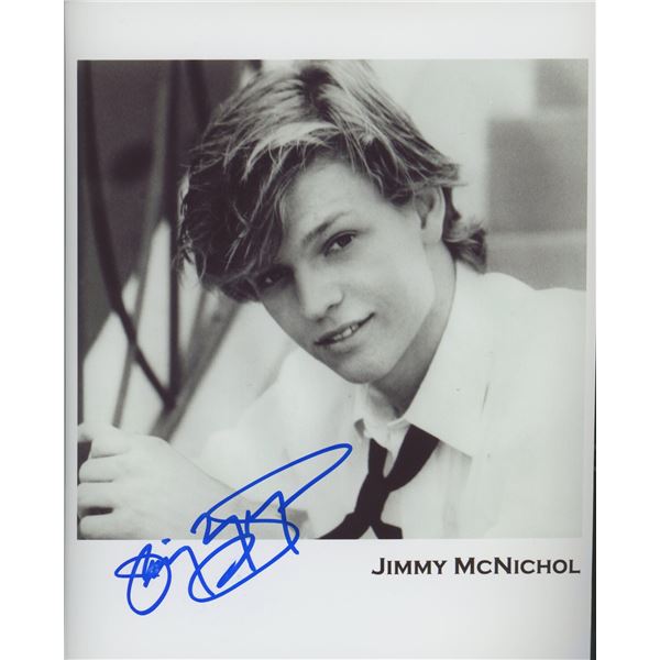 California Fever  Jimmy McNichol signed photo