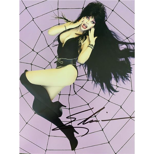 Elvira, Mistress of the Dark signed photo