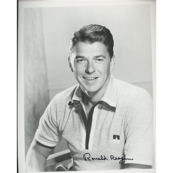 Ronald Reagan signed photo.