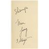Image 1 : Three Stooges original signatures. GFA Authenticated