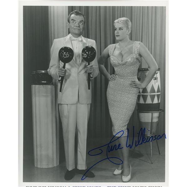 The Candidate June Wilkinson signed photo