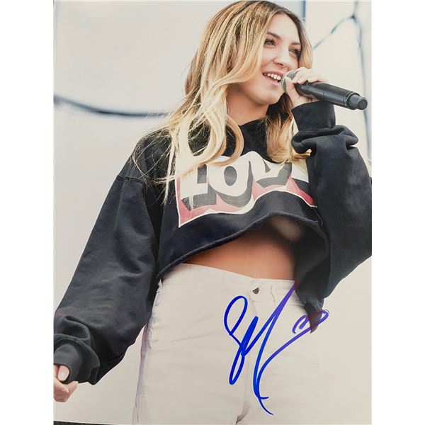 Singer Songwriter Julia Michaels signed photo