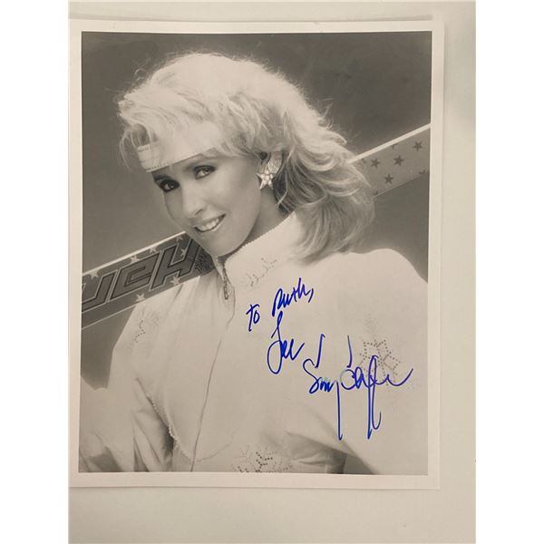 Olympic Skier Suzy "Chapstick" Chaffee signed photo