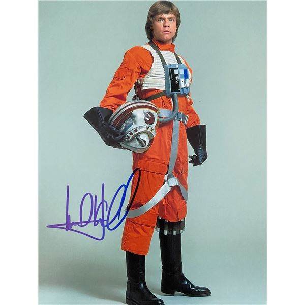 Star Wars Mark Hamill Luke Skywalker signed photo