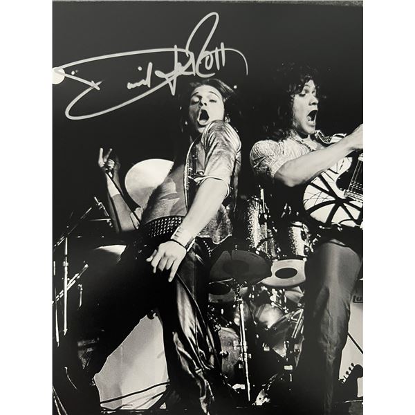 Van Halen David Lee Roth signed photo
