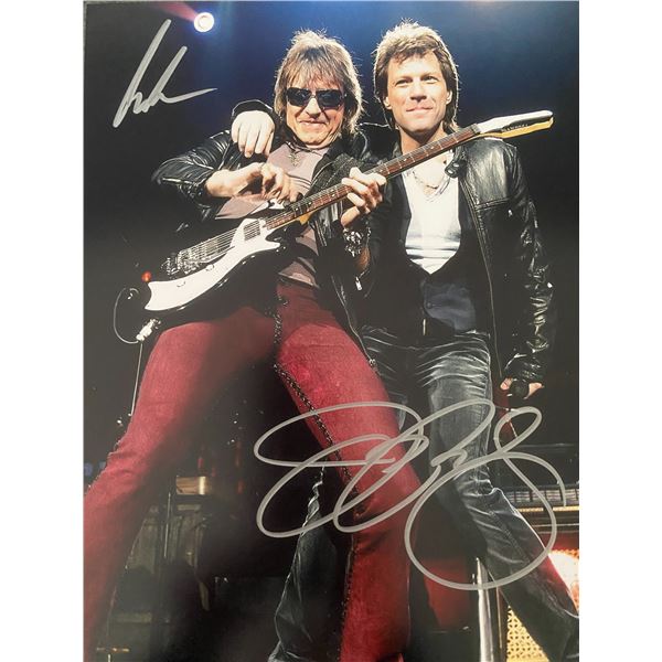 Bon Jovi band signed photo