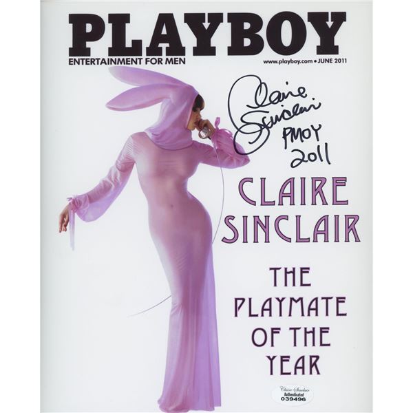 2011 Playboy Model of the Year signed photo