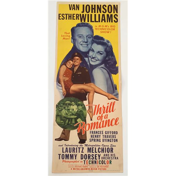 Thrill of a Romance vintage movie poster