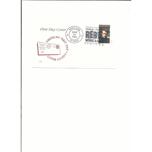 Rebel Without a Cause - First Day Cover - Santa Clara, CA- 1996