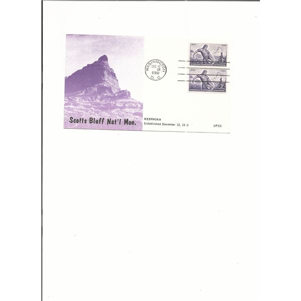 Scotts Bluff National Monument - First Day Cover - Washington D.C.