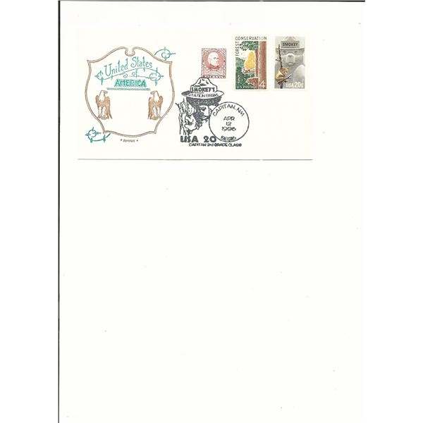 Smokey the Bear - Capitan 3rd Grade Class - New Mexico - 1996