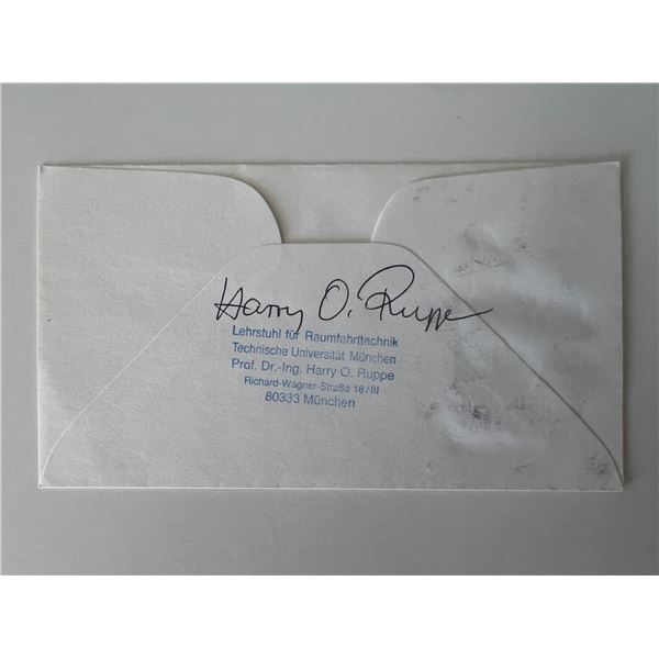 Harry O. Ruppe signed cover