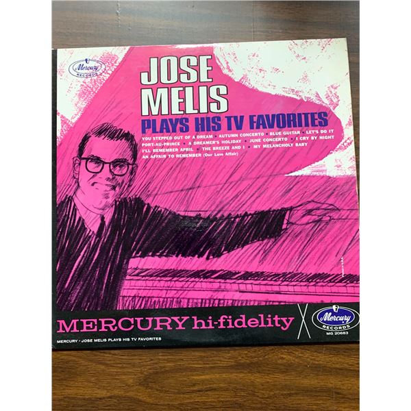 Jose Melis ‎– Plays His TV Favorites – Original Album