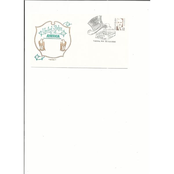 Yakima, WA. - Hats Off to Chocolate - First Day Cover - 1996