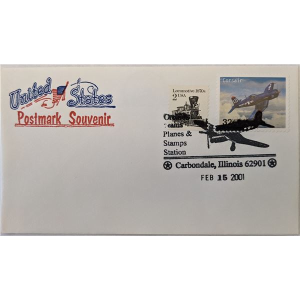 Trains Planes and Stamps Station First Day Cover