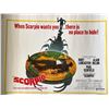Image 1 : Scorpio 1973 vintage movie poster