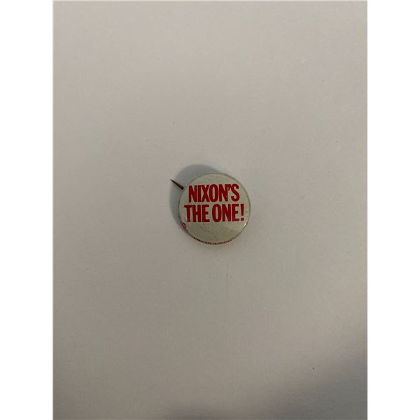 Nixon presidential vintage campaign pin