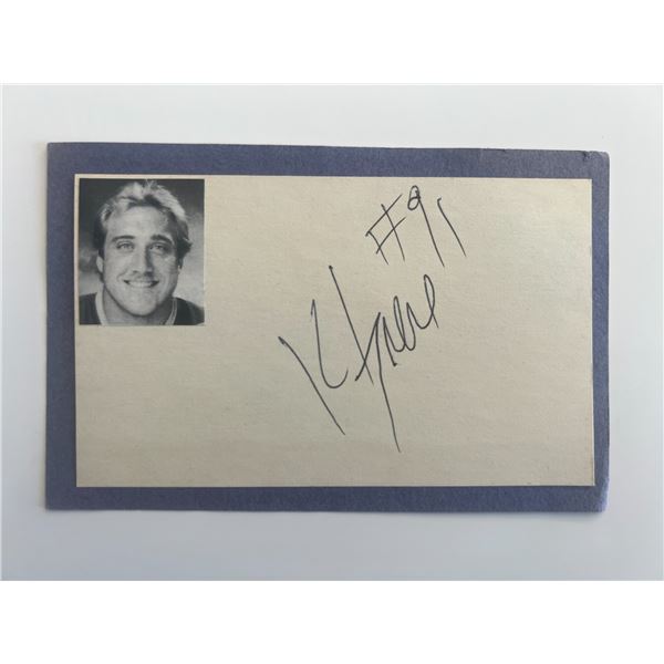 Kevin Greene original signature and photo