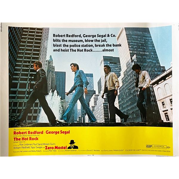 The Hot Rock 1972 vintage movie poster
