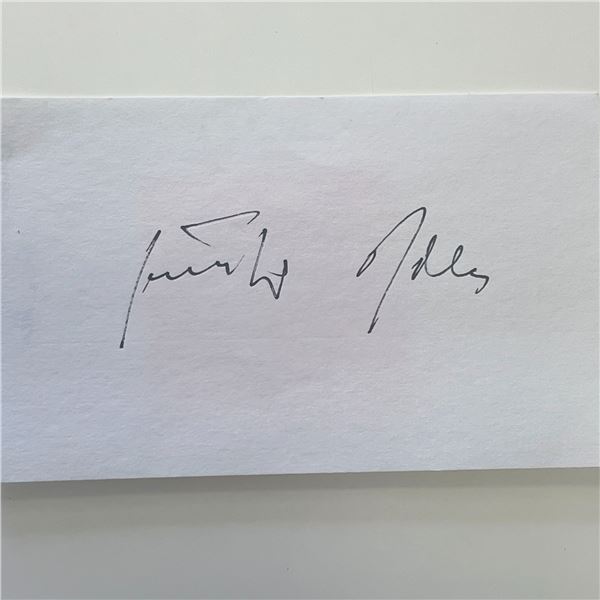 Günther Rall original signature