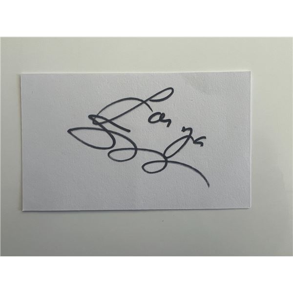 Country singer Stella Parton original signature