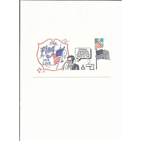 The Flag We Love - Postmark Collectors - Postmark collectors club Cover - 1996