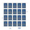 Image 1 : EID Greetings USA Stamp Sheet