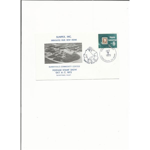 Sunpex, INC. Postage Stamp Show - show Cover - 1973