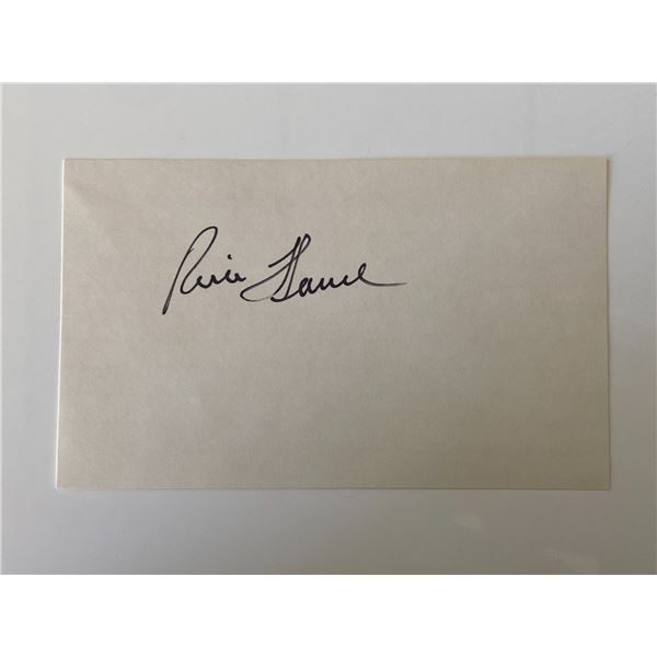Astronaut Frederick Hamilton "Rick" Hauck original signature