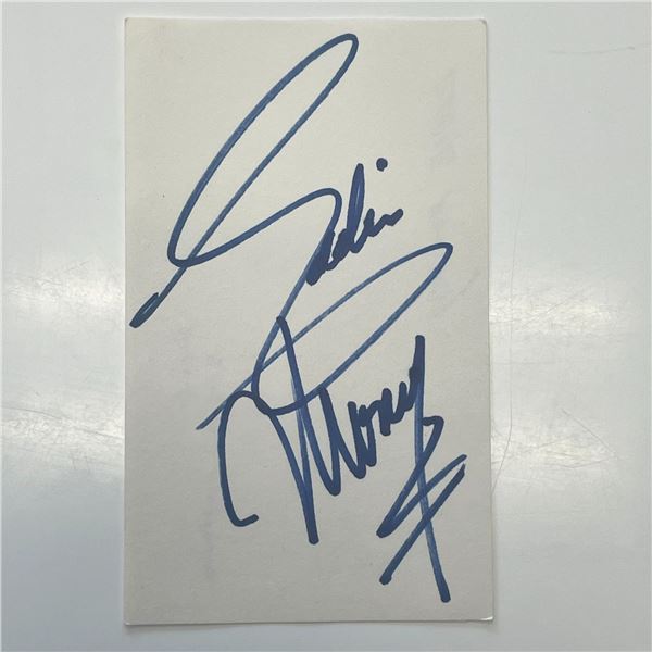 Eddie Money original signature