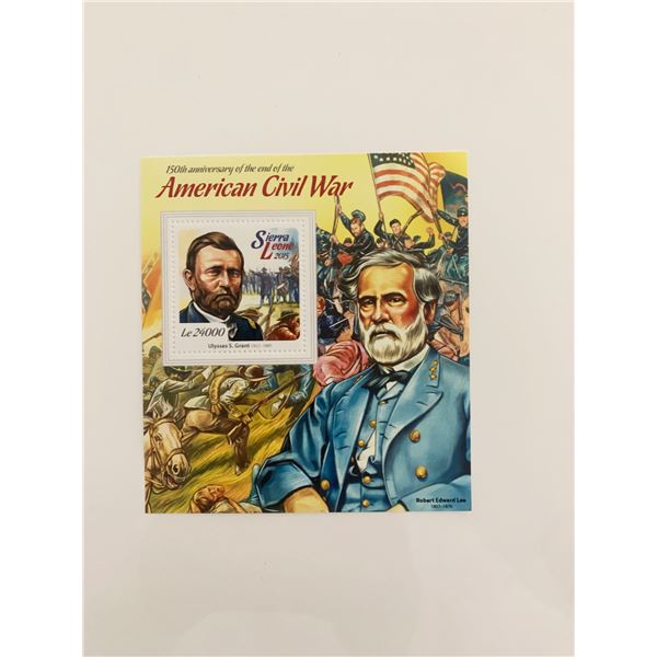 Ulysses S. Grant Commemorative Souvenir Stamp