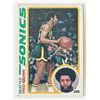 Image 1 : Sonics Fred Brown signed 1978-79 Topps trading card #59