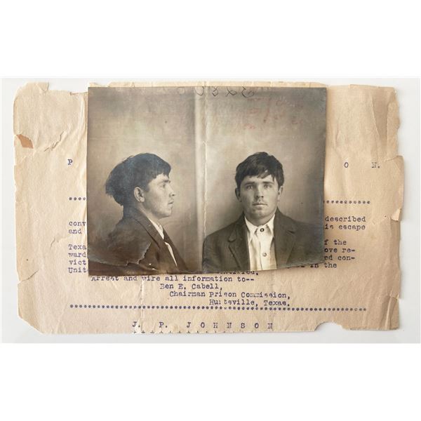 Escaped convict Texas