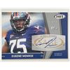Image 1 : Eugene Monroe 2009 Sage Hit Virginia signed trading card