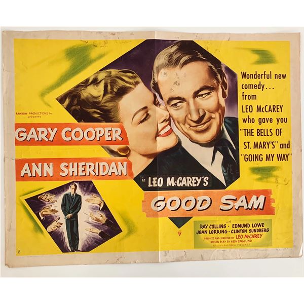 Good Sam vintage movie poster